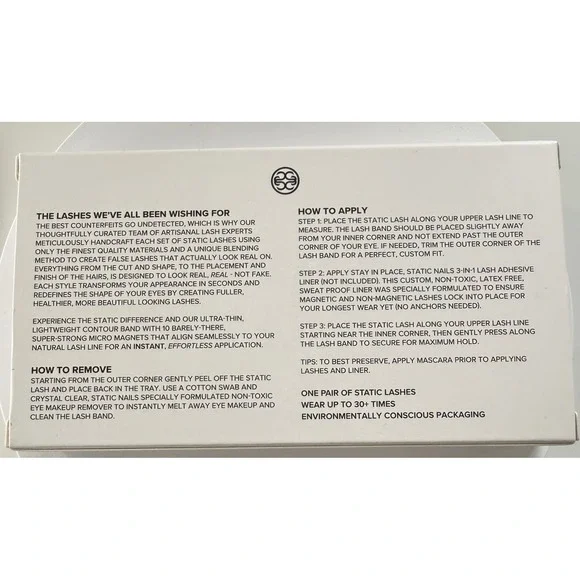Static Nails Static Lashes Cils Sans Soudure Everyday Vibes Vegan Cruelty Free - Picture 5 of 5